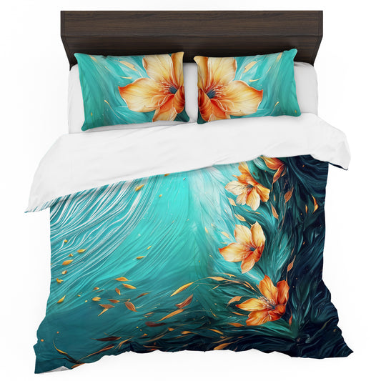 Emerald Waters Duvet Cover Set
