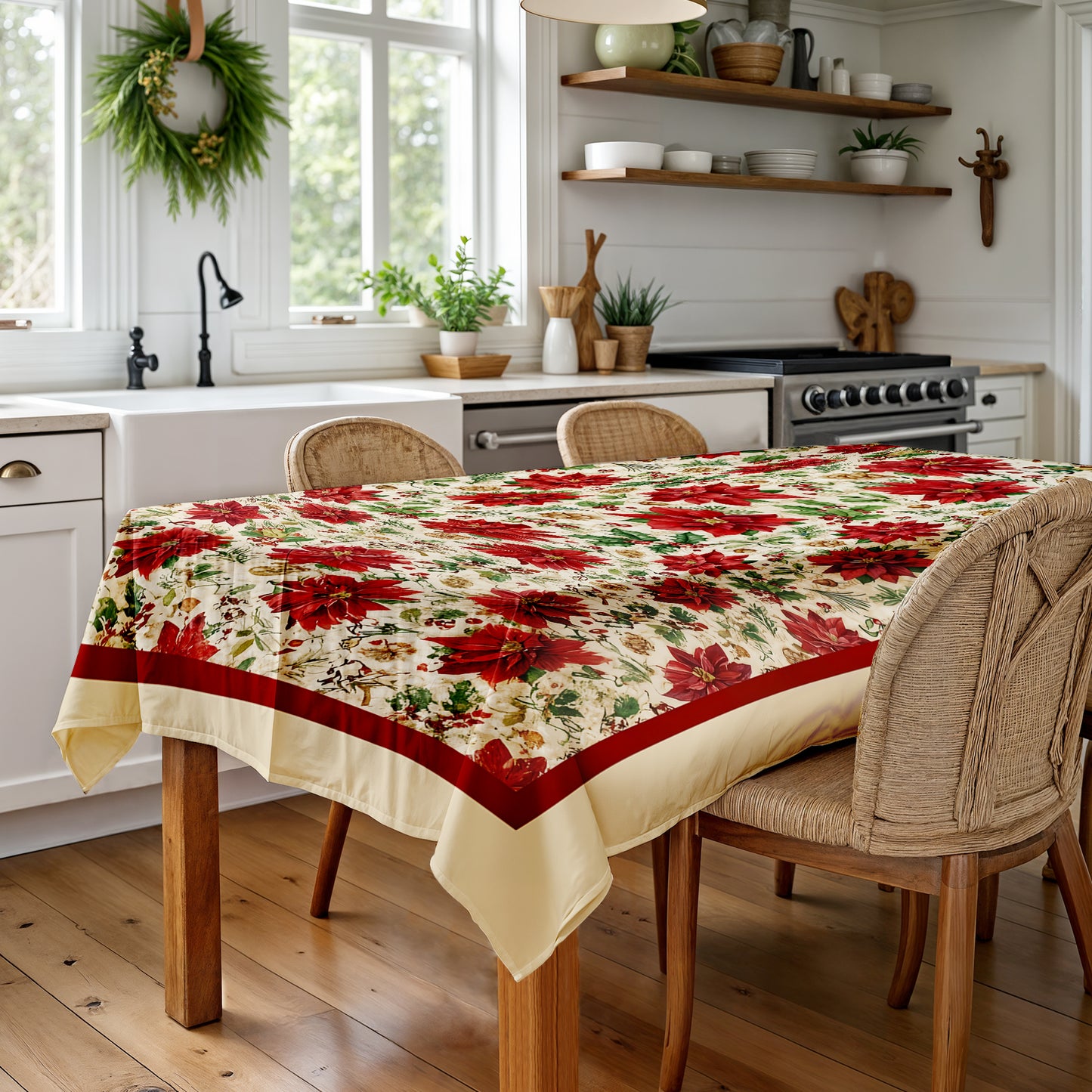 Enchanted Christmas Rectangle Tablecloth