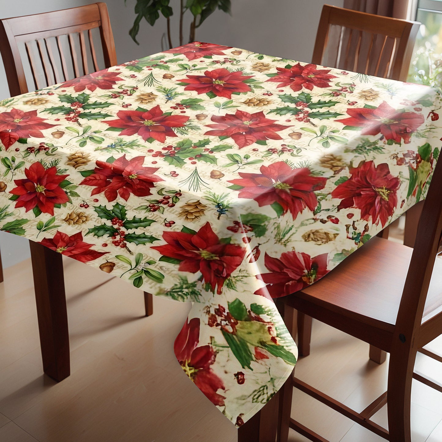 Enchanted Christmas Square Tablecloth