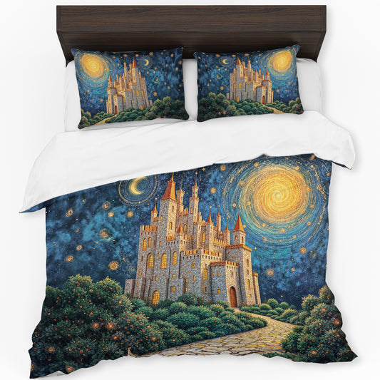 Enchanted Fortress Duvet Cover Set