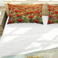 Endless Red Poppies Duvet Cover Set