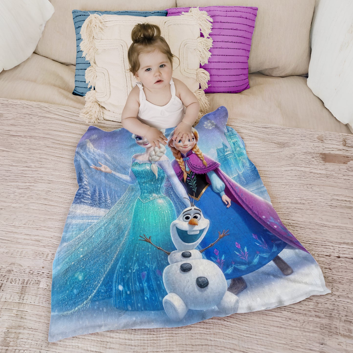 Enjoy the Snow Toddler Fleece Blanket