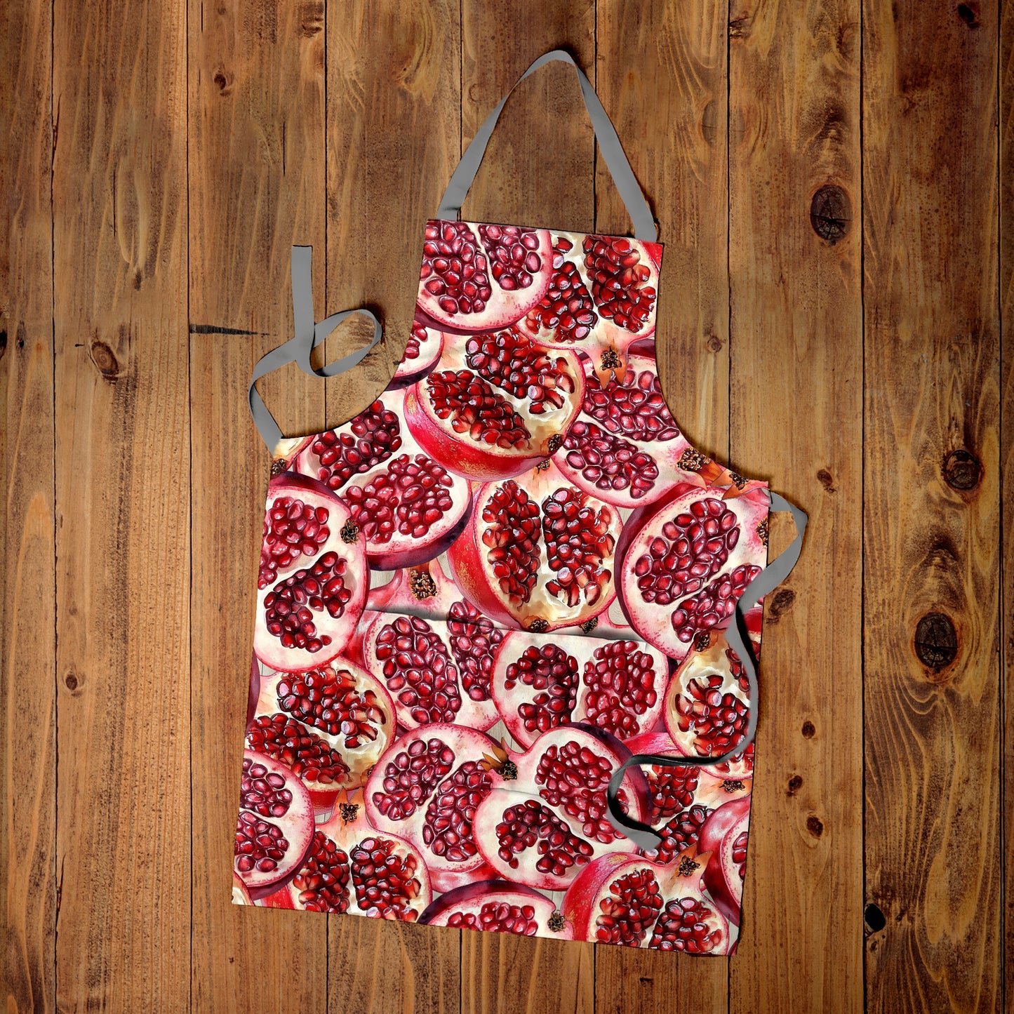 Enlarged Pomegranates Apron by Mark van Vuuren
