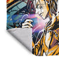 Eren Attack On Titan Light Weight Fleece Blanket