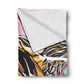 Eren Attack On Titan Light Weight Fleece Blanket