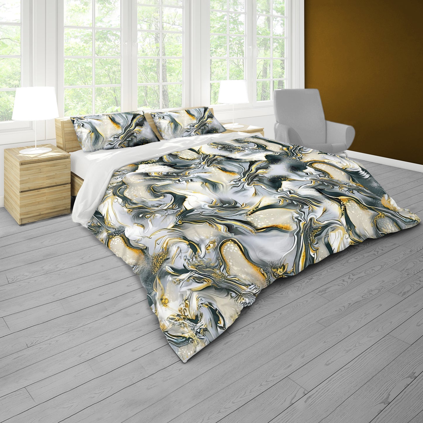 Eternal Ripple Duvet Cover Set
