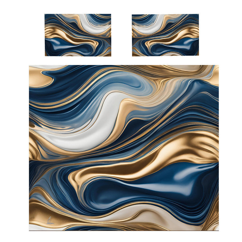 Ethereal Flow Duvet Cover Set by Nathan Pieterse