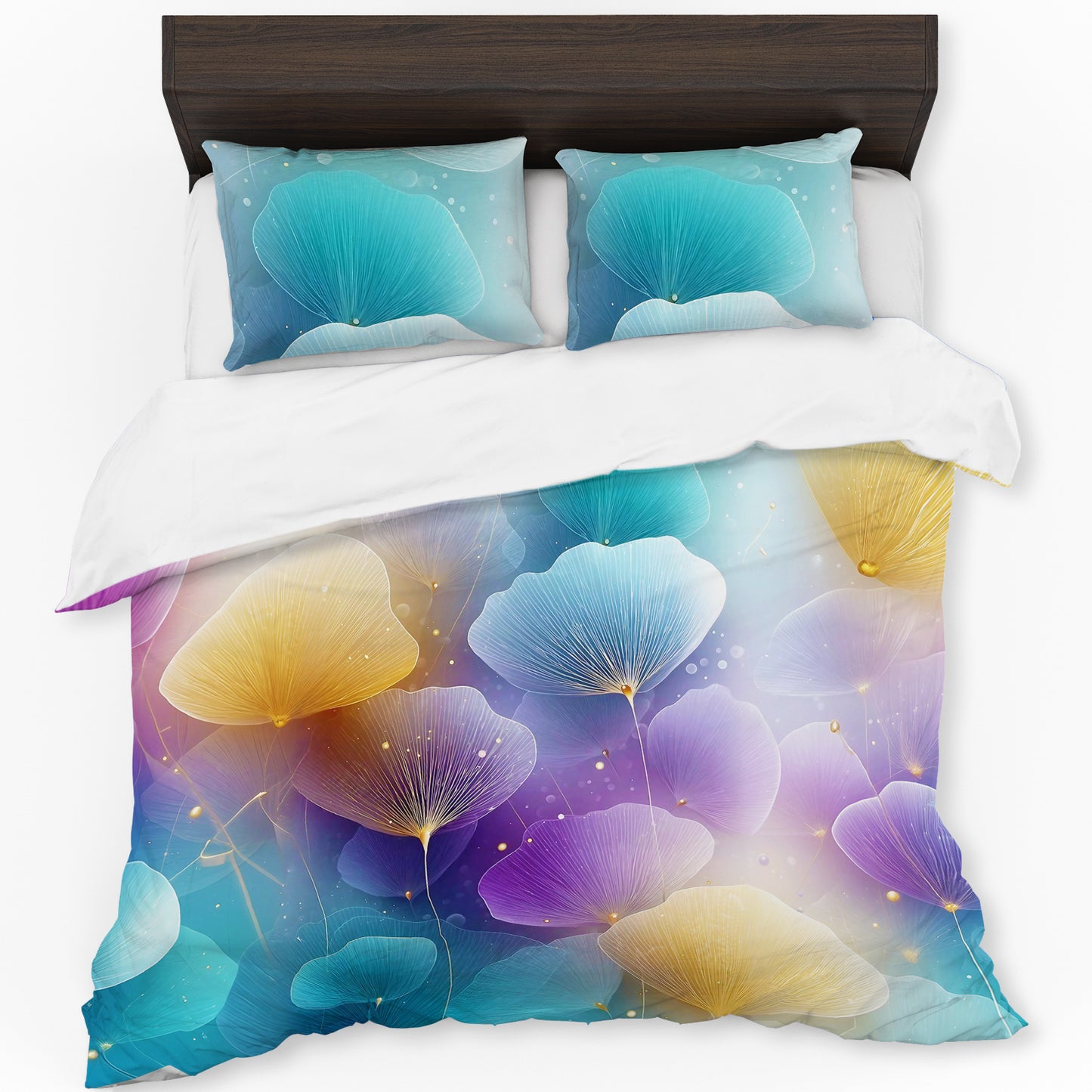 Ethereal Blossoms Duvet Cover Set