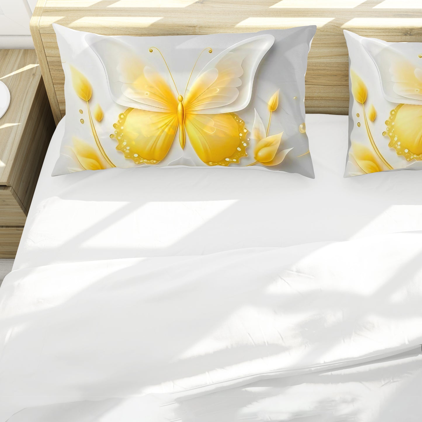 Ethereal Flutter Duvet Cover Set