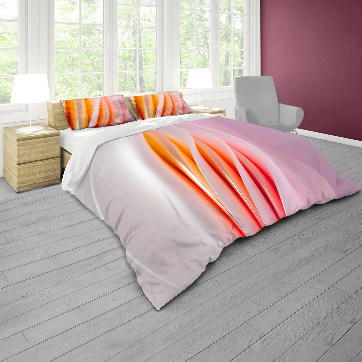 Ethereal Stream Duvet Cover Set