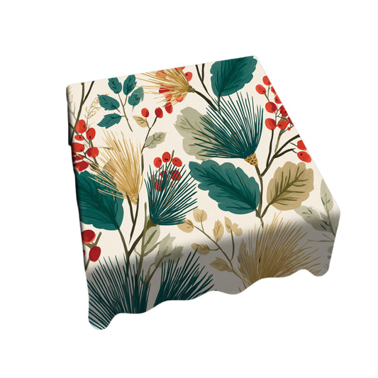 Evergreen Blush Square Tablecloth by Wikus Schalkwyk