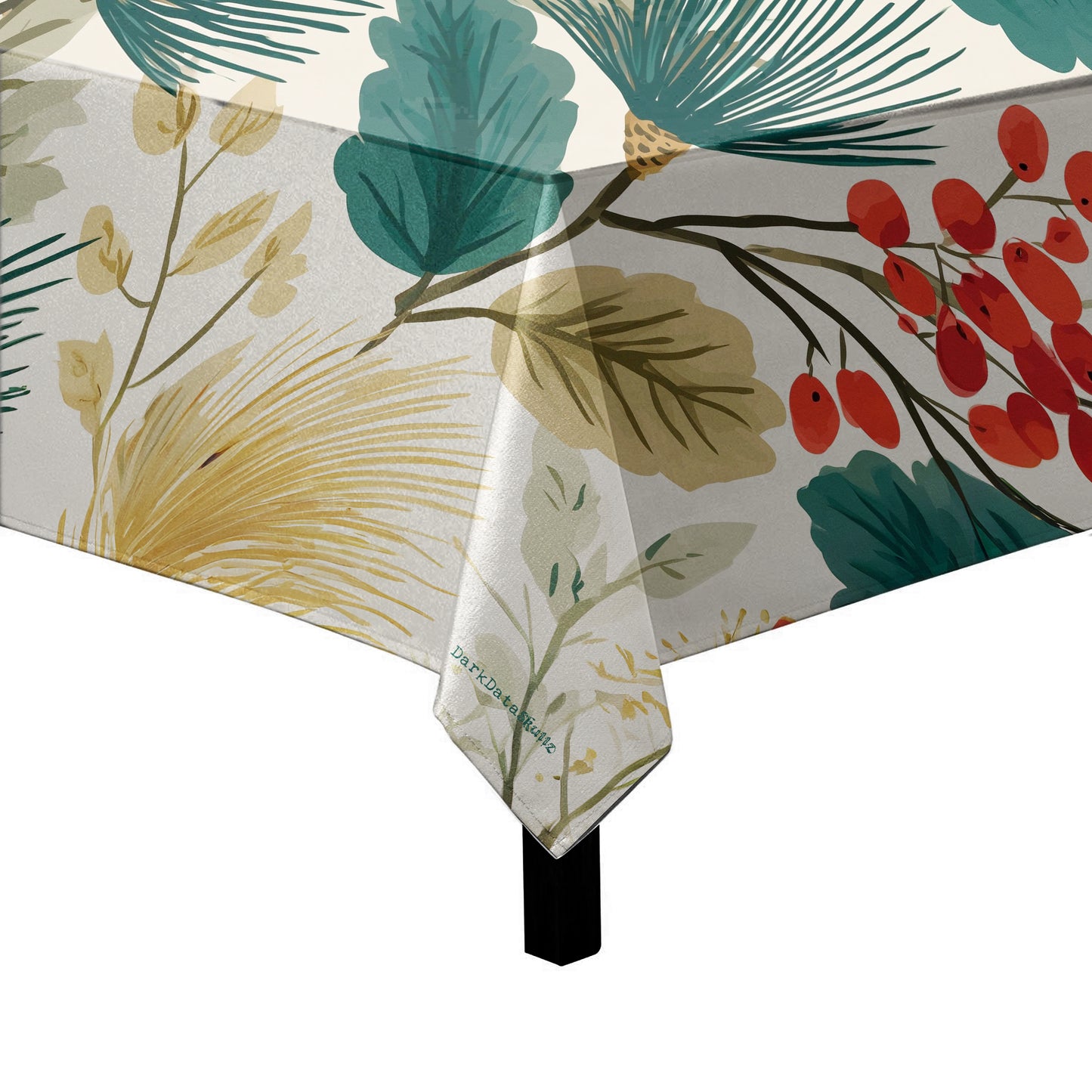 Evergreen Blush Square Tablecloth by Wikus Schalkwyk