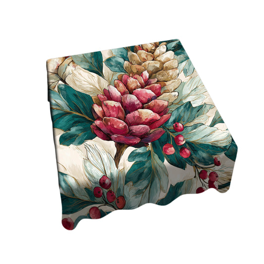 Evergreen Enchantment Square Tablecloth by Wikus Schalkwyk