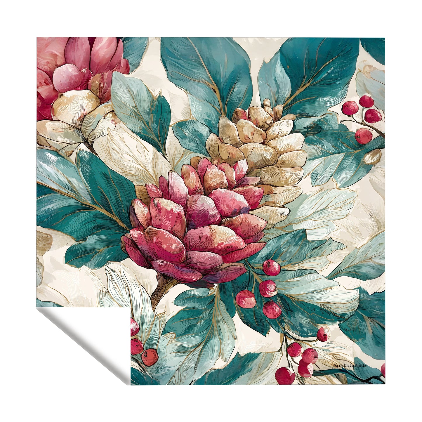 Evergreen Enchantment Square Tablecloth by Wikus Schalkwyk