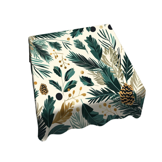 Evergreen Whispers Square Tablecloth by Wikus Schalkwyk