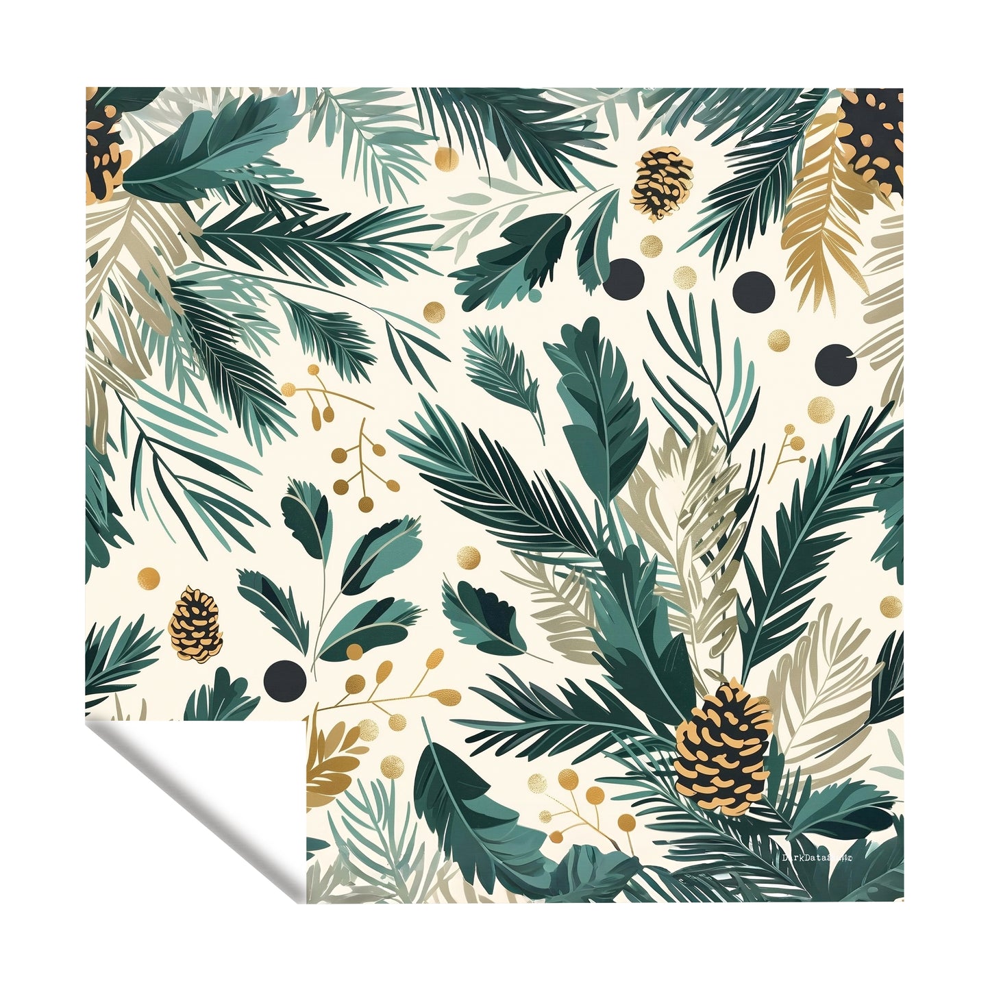 Evergreen Whispers Square Tablecloth by Wikus Schalkwyk