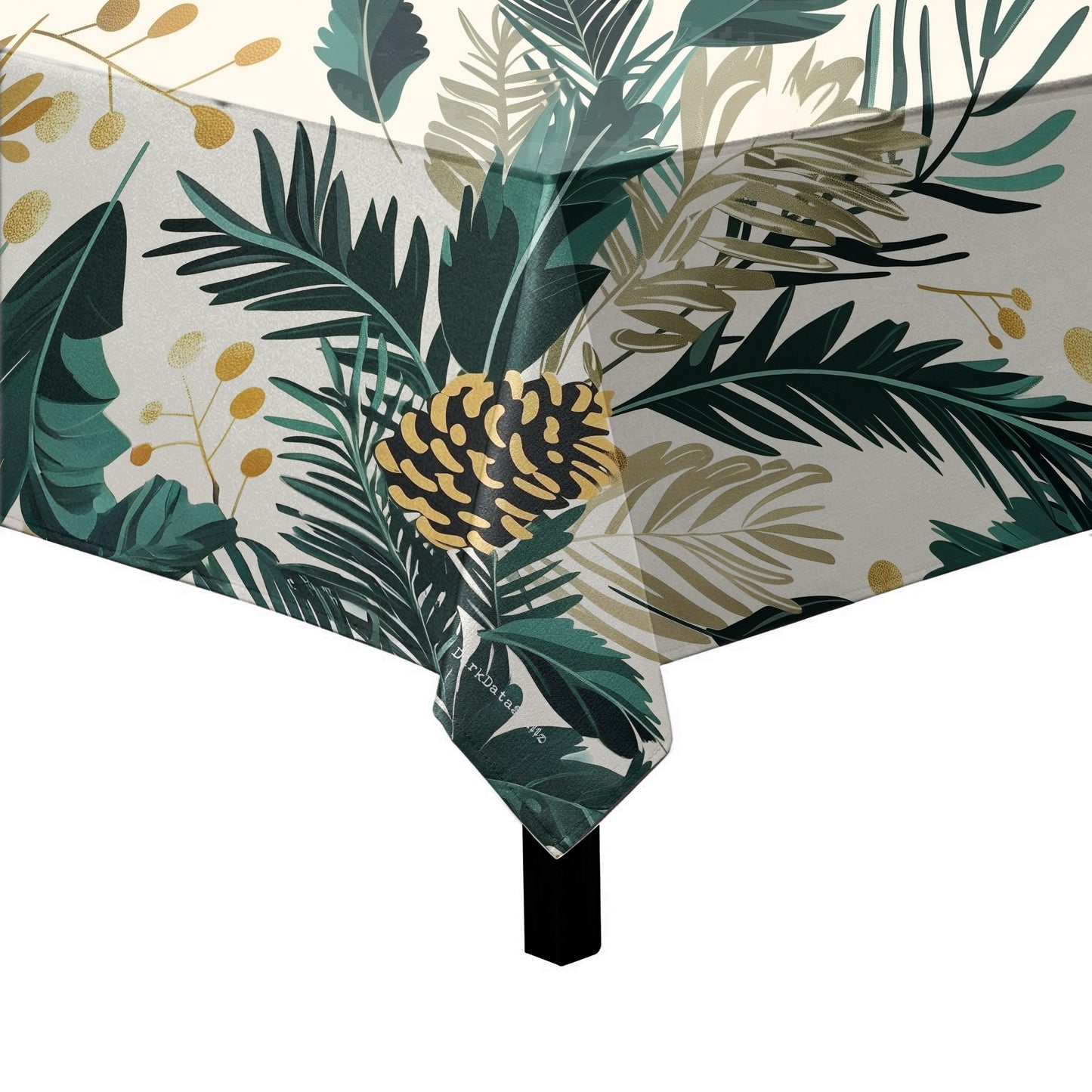 Evergreen Whispers Square Tablecloth by Wikus Schalkwyk