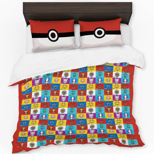 Evolution Of Pokémon Duvet Set