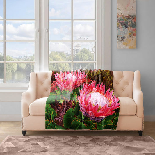 Eye of the Beholder Light Weight Fleece Blanket By Delene Lambert