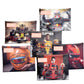 F1 Racer Subject Savvy Book Bags Set of 6