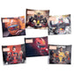 F1 Racer Subject Savvy Book Bags Set of 6