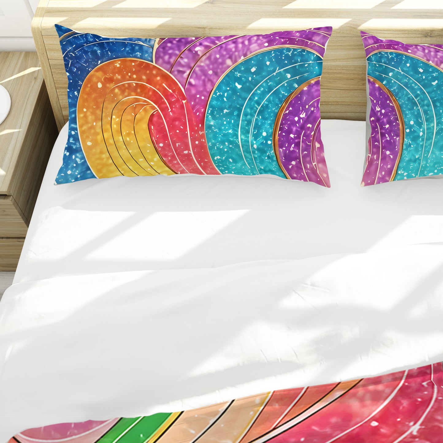 Fable Colours in Fluid Duvet Cover Set