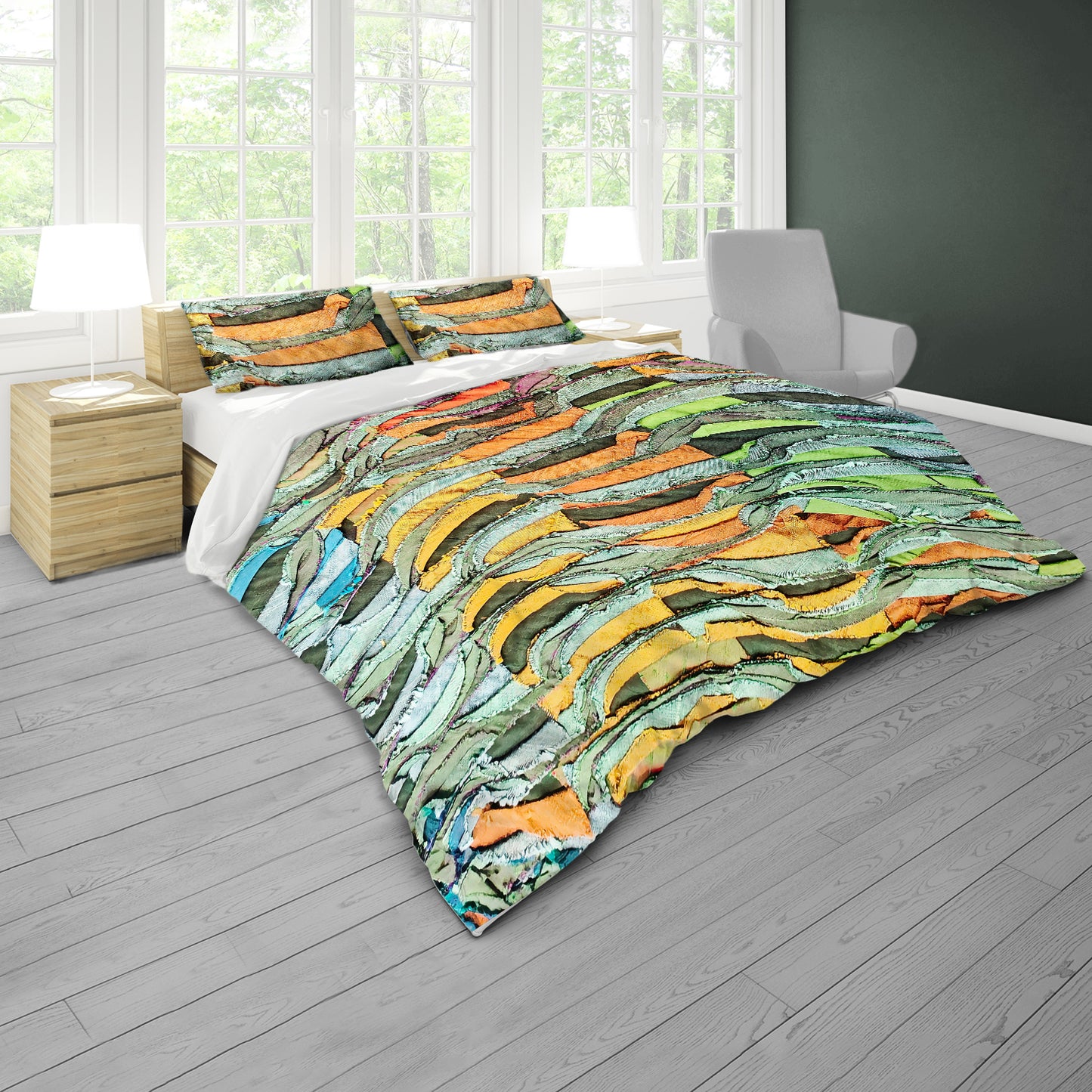 Fabrick Stained by Time Duvet Cover Set