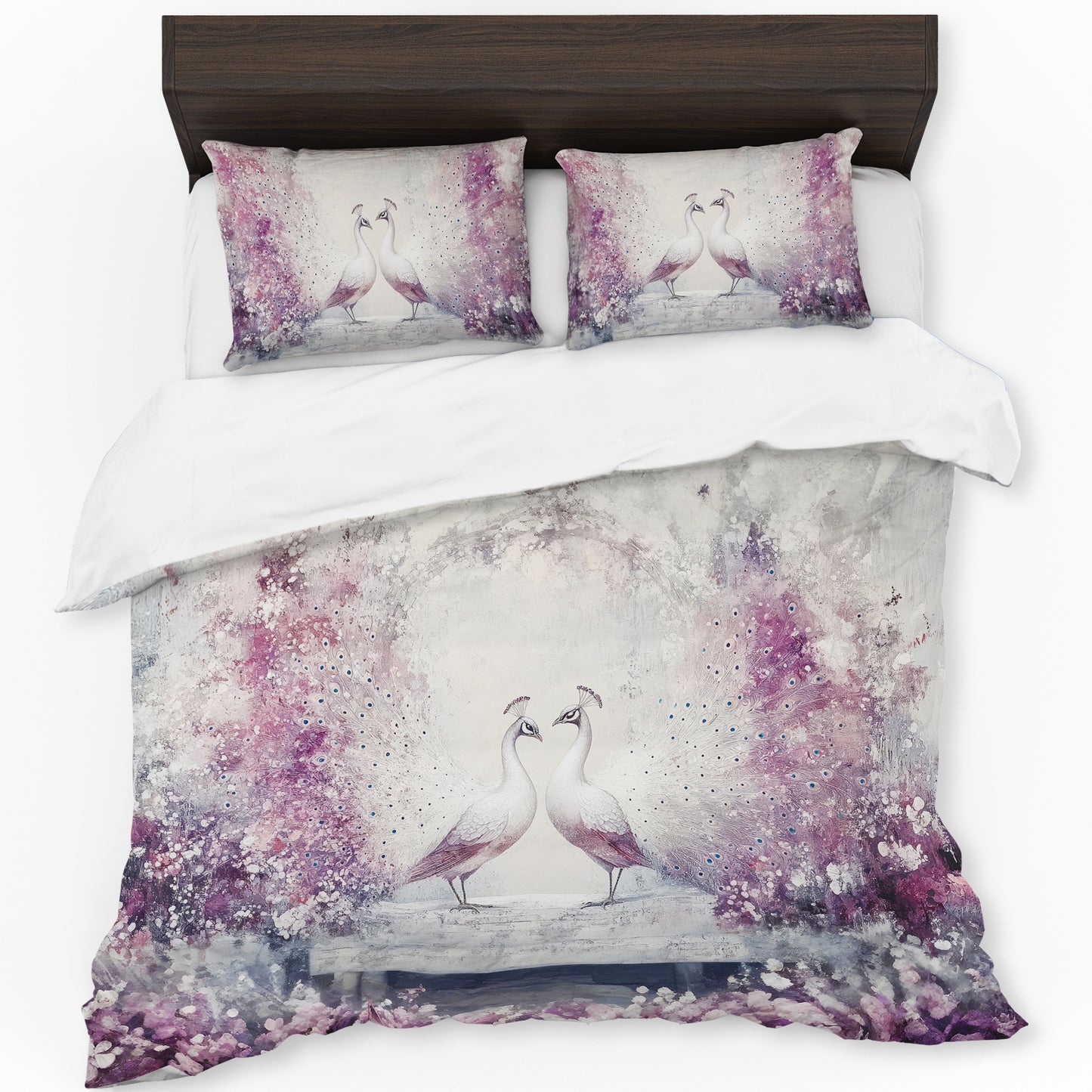 Faded Petal Romance Duvet Cover Set