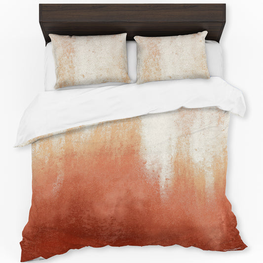 Faded Rust Duvet Cover Set by Wikus Schalkwyk