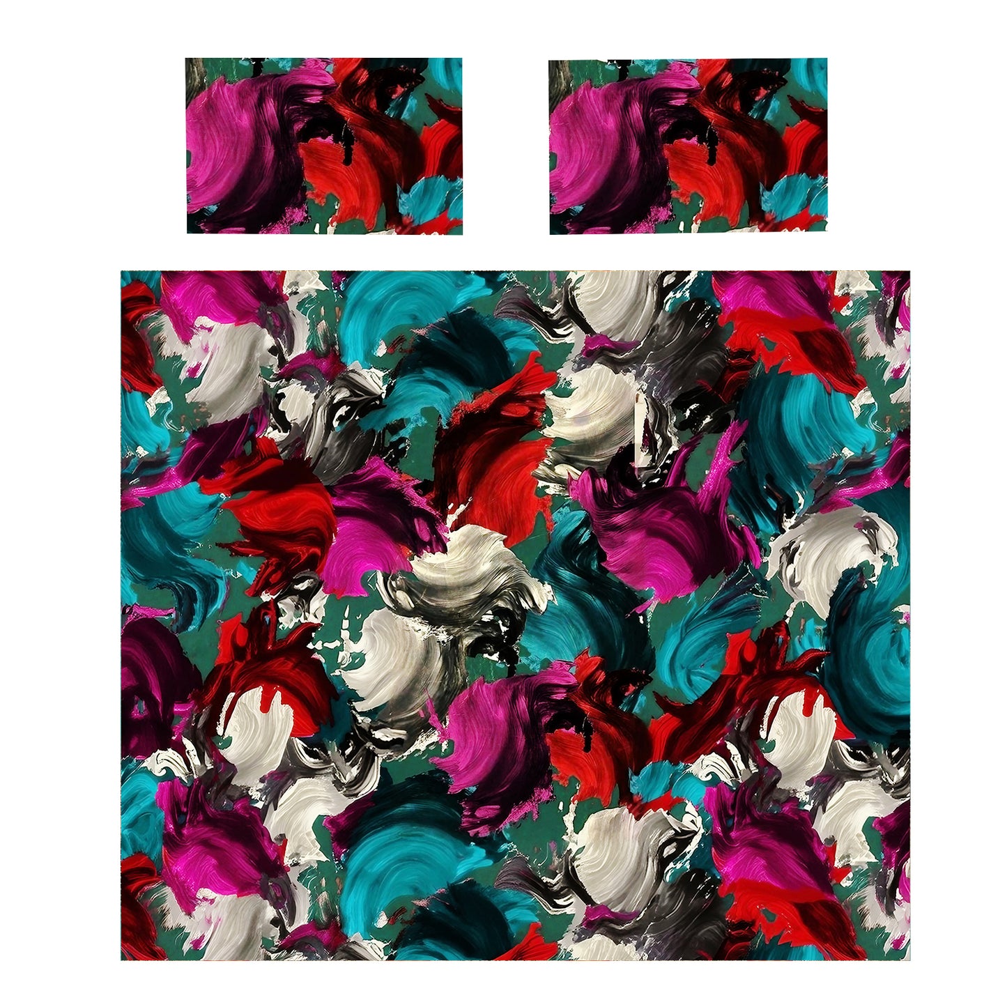 Fading Brush Duvet Cover Set