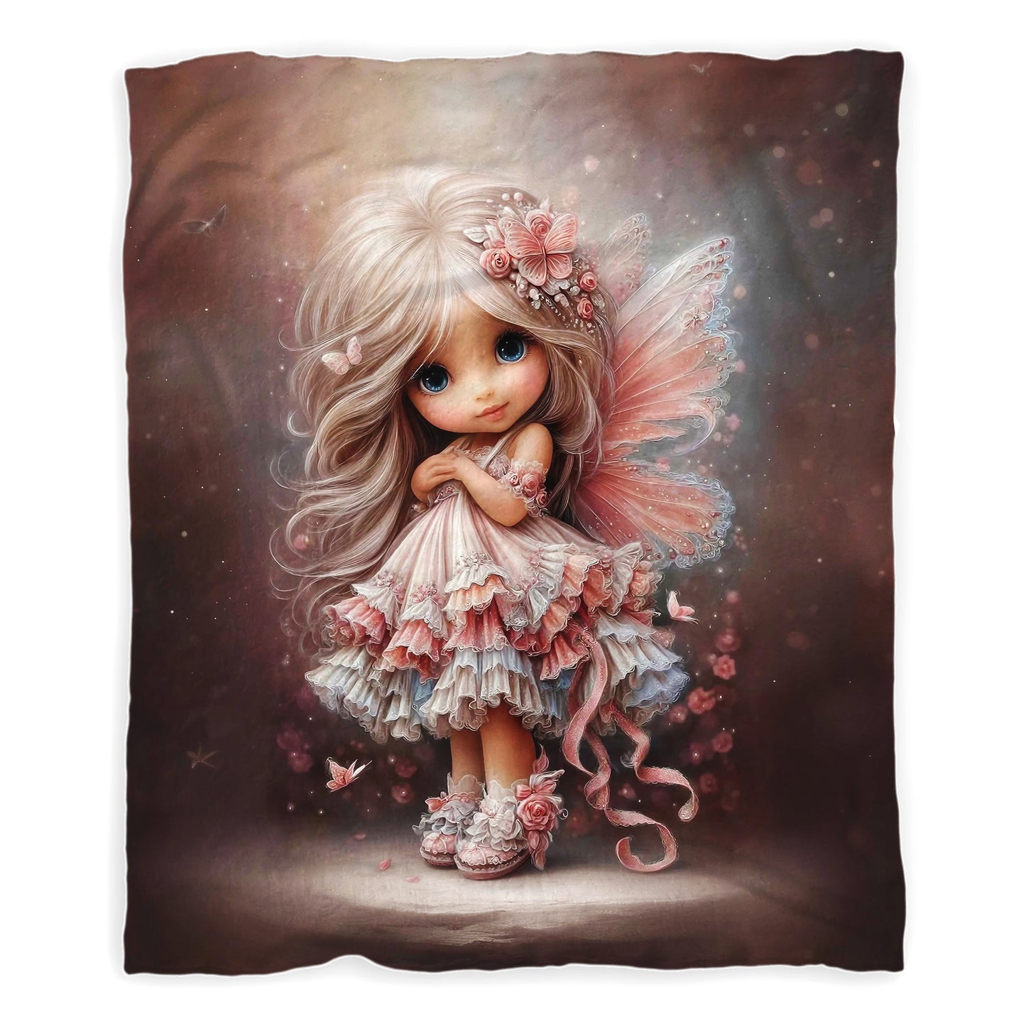Fairy Fantasy Toddler Fleece Blanket