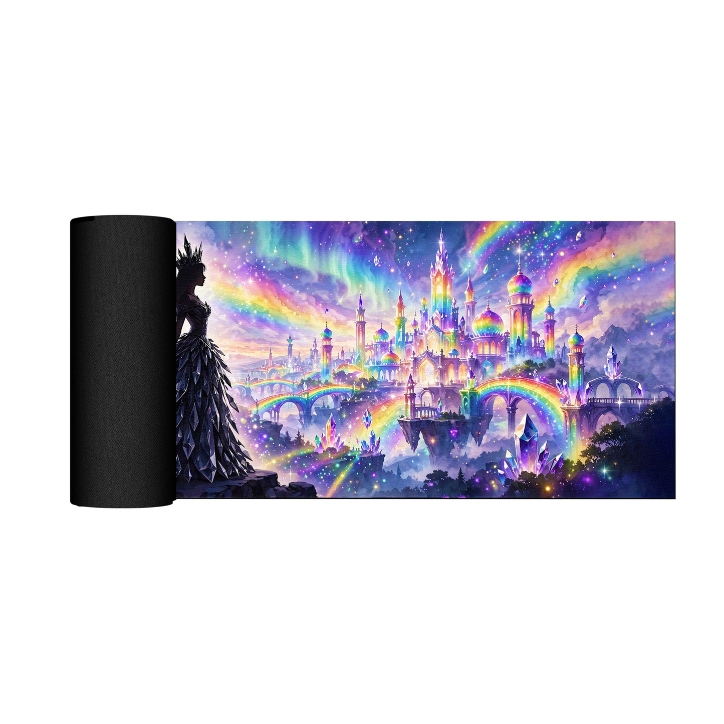 Fairy Silhouette Desk Pad