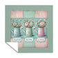 Faith, Hope Love Square Tablecloth