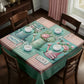 Faith, Hope Love Square Tablecloth