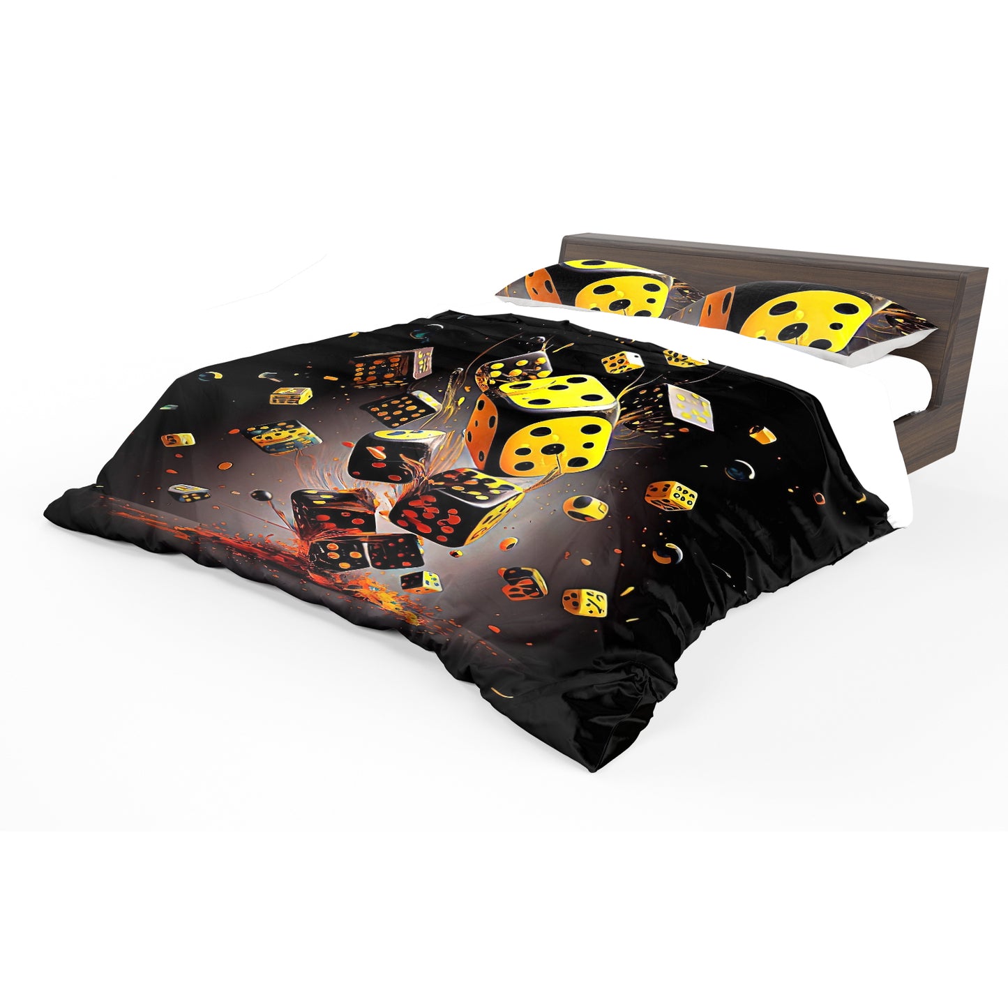 Falling Dice Duvet Cover Set