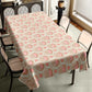 Fan Pattern on Cream Colour Rectangle Tablecloth