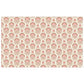 Fan Pattern on Cream Colour Rectangle Tablecloth