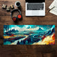 Fantasy Floating Landscape Large Desk Pad