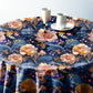 Fantasy Flowers Round Tablecloth