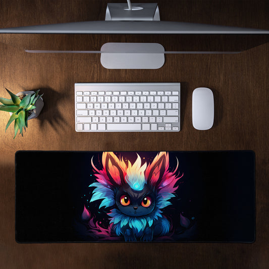 Fantasy Cat Large Desk Pad