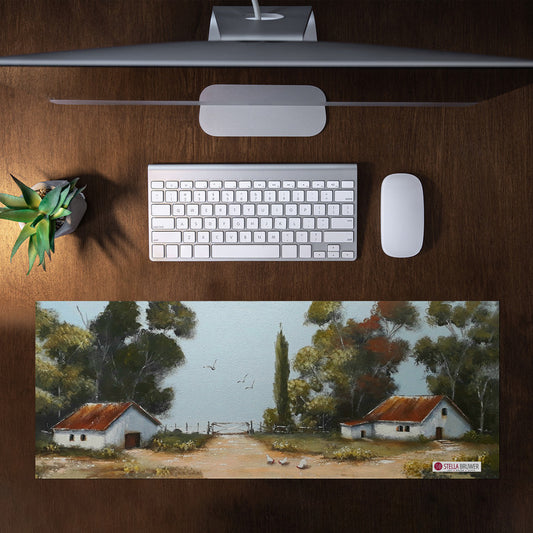 Farm Life Desk Pad by Stella Bruwer