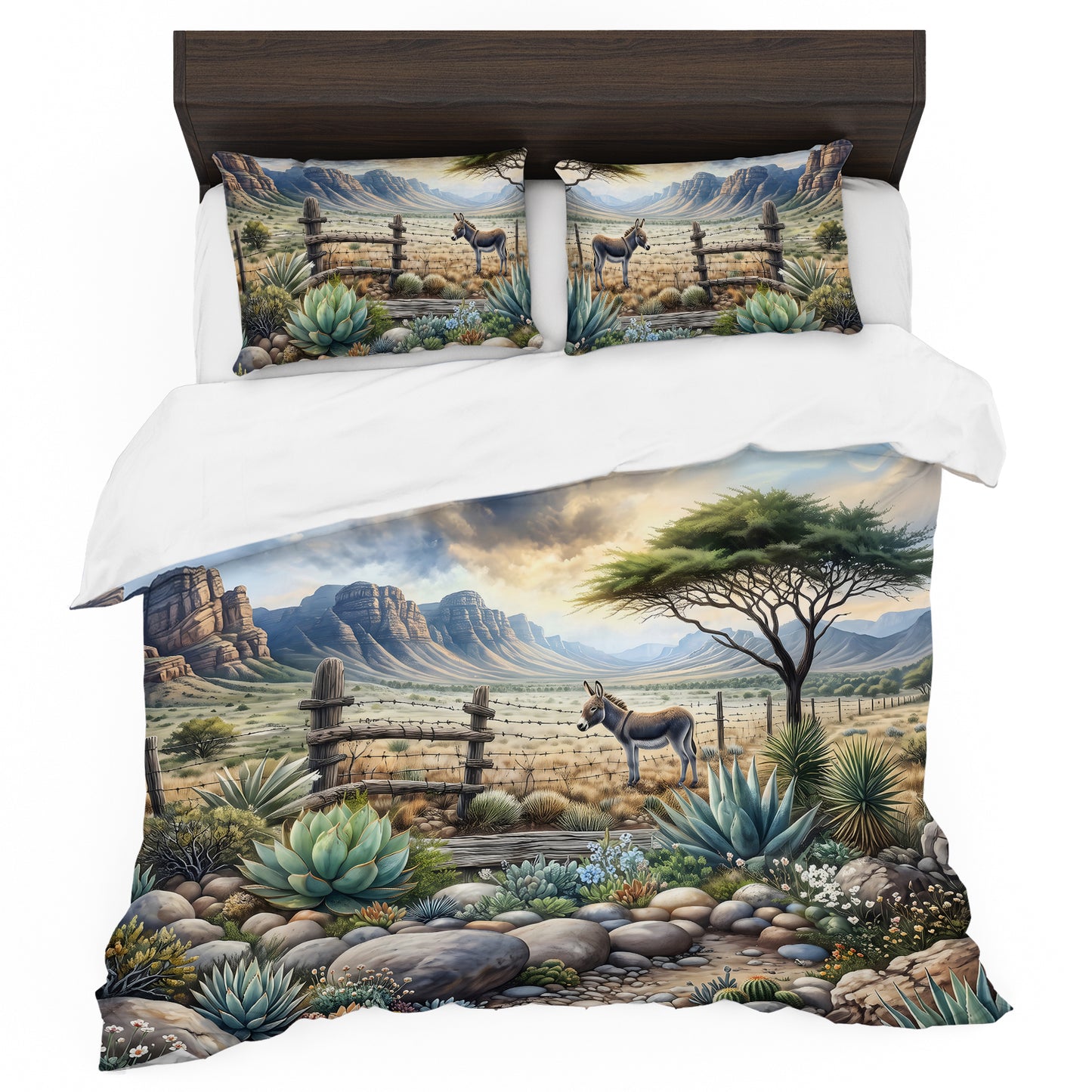 Farm Fields Duvet Cover Set
