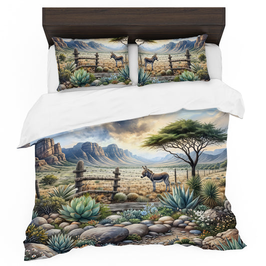 Farm Fields Duvet Cover Set