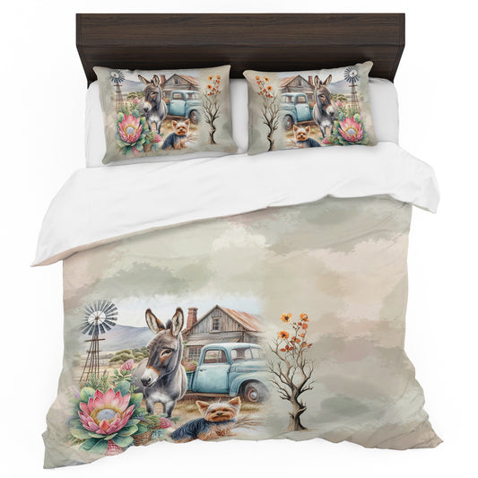 Farm Friends Duvet Cover Set