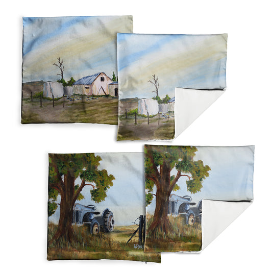 Farm Living Luxury Scatter Covers By Wikus Hattingh (Set of 4)
