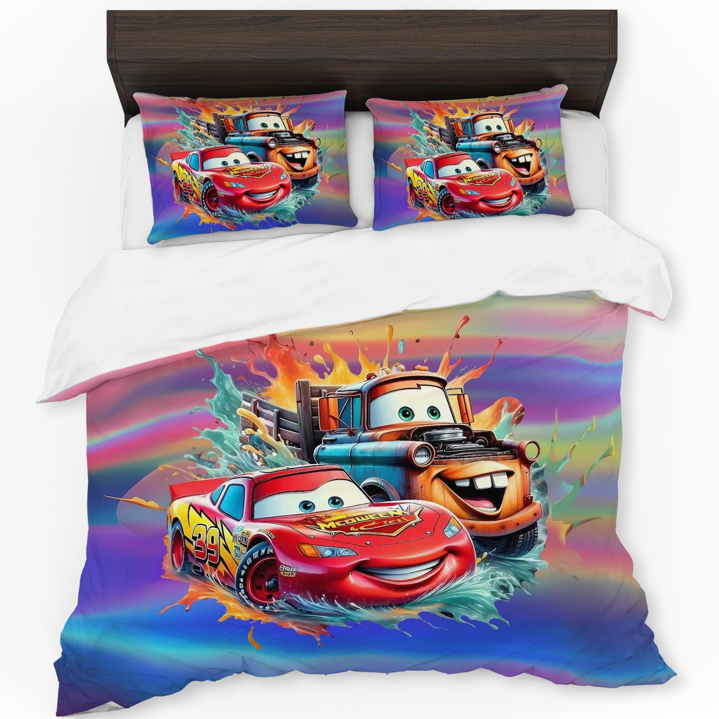 Fast Cars Kids Duvet Cover Set