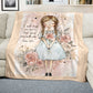 Fear no Evil Light Weight Fleece Blanket