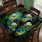 Feathers Square Tablecloth