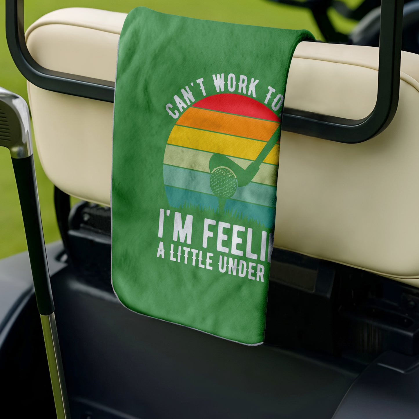 Feeling under Par Golf Towel Set of 2