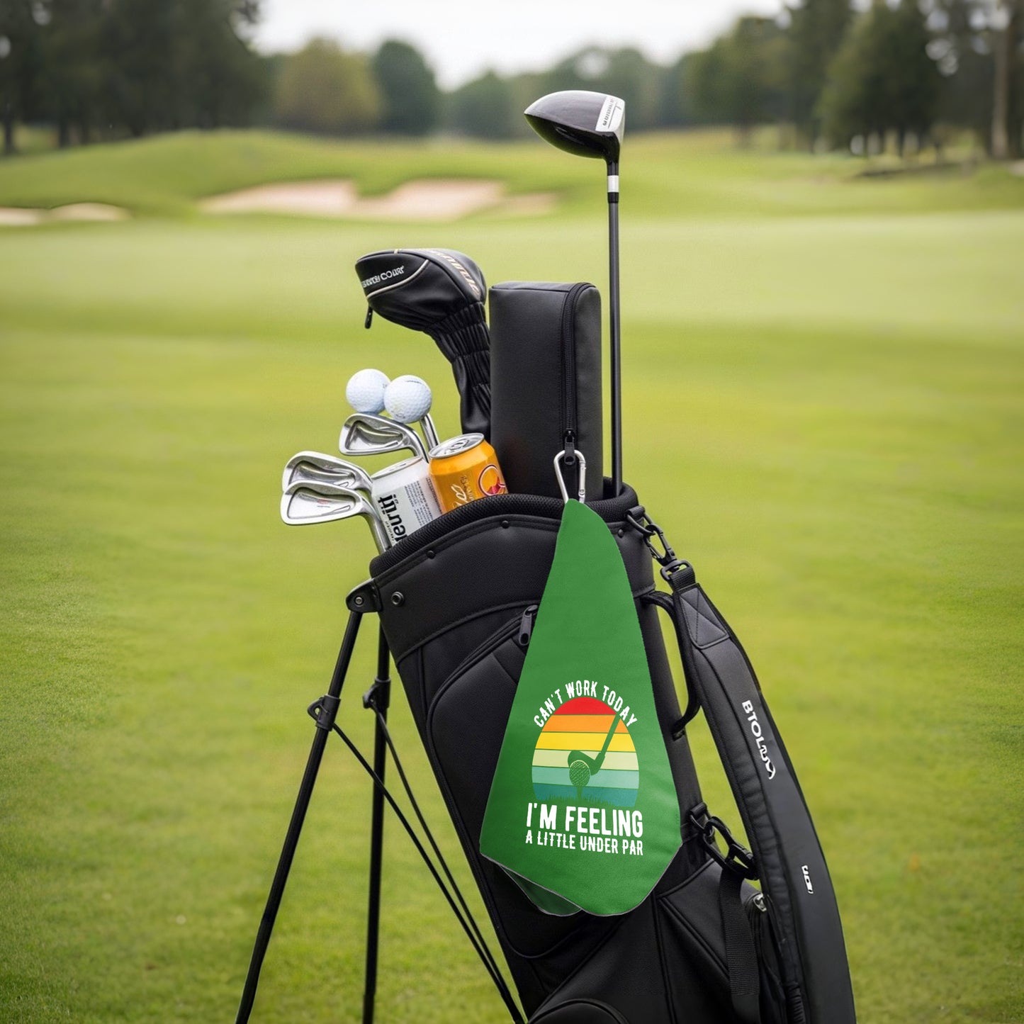Feeling under Par Golf Towel Set of 2